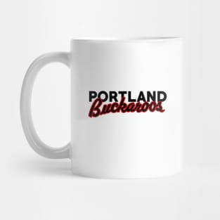 Defunct Portland Buckaroos Hockey Mug